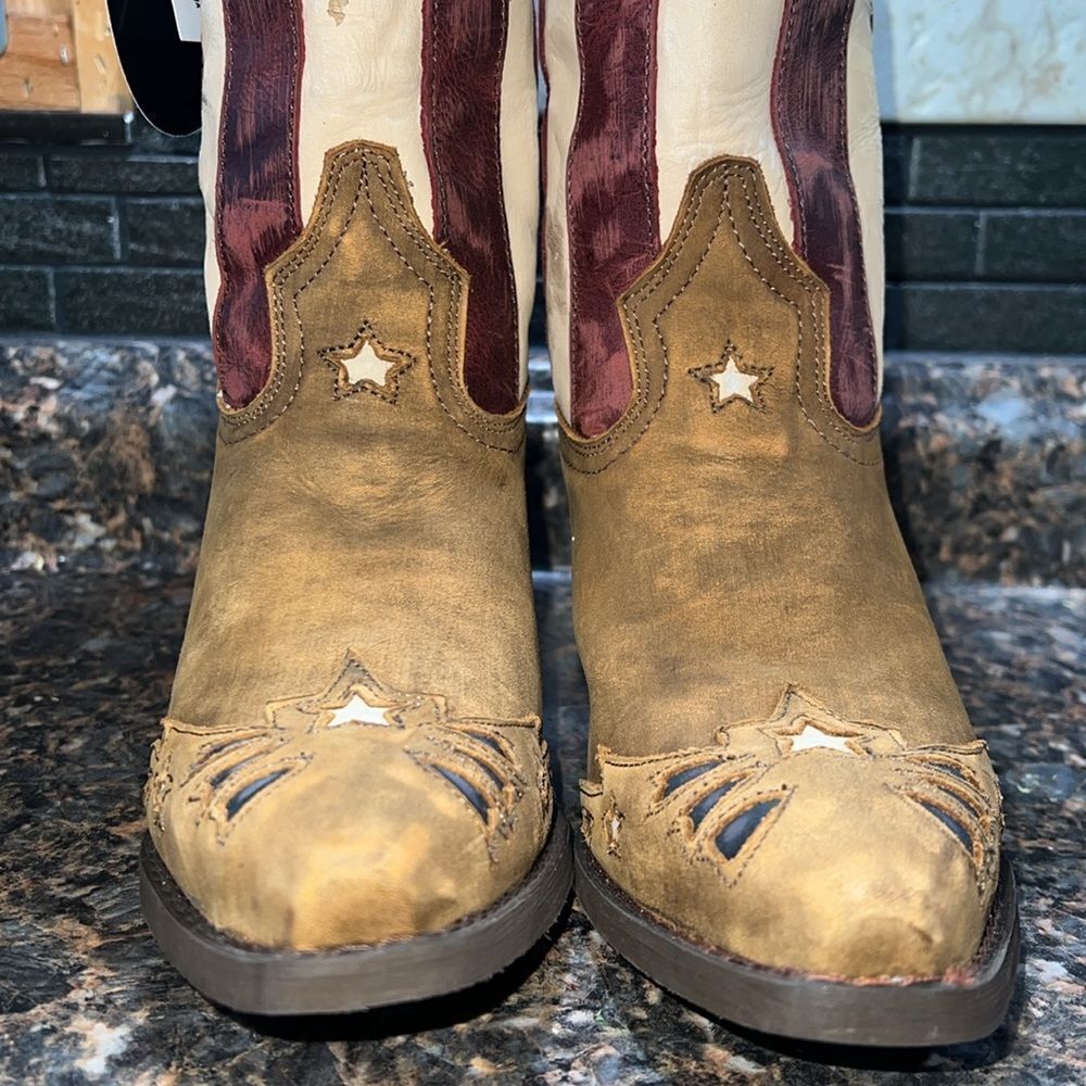 LAREDO WOMENS KEYES FASHION BOOTS STYLE 52165 size 8 - Picture 4 of 16